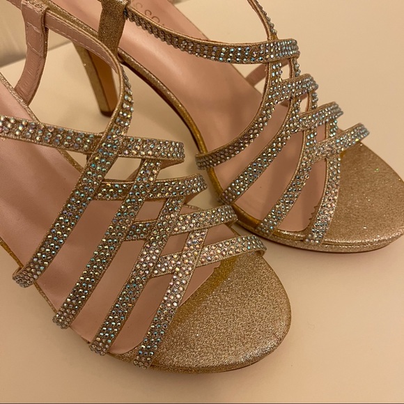 De Blossom Collection Sparkly Heels - Picture 8 of 9